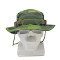 Tacgear Marka Szwedzki styl wojskowy BOONIE HAT Splinter Camo Ripstop Wide Brim