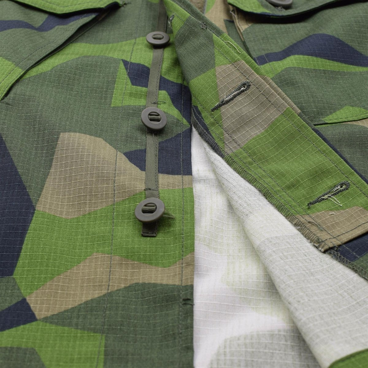 TACGEAR Marka szwedzka kurtka polowa komandosów w stylu militarnym Splinter Camo