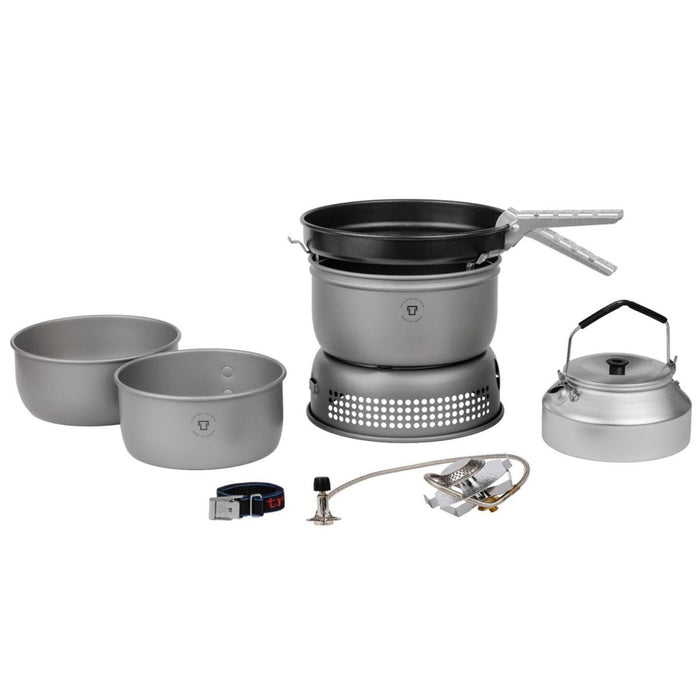 Kompaktowy zestaw kuchenny Trangia 1,75L z twardego, anodyzowanego aluminium, lekki plecak - GoMilitar