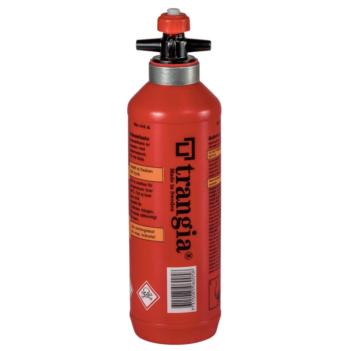 Trangia płyn paliwa butelka butka Burner Burner Polyetherlelen Flask na zewnątrz Kemping czerwony