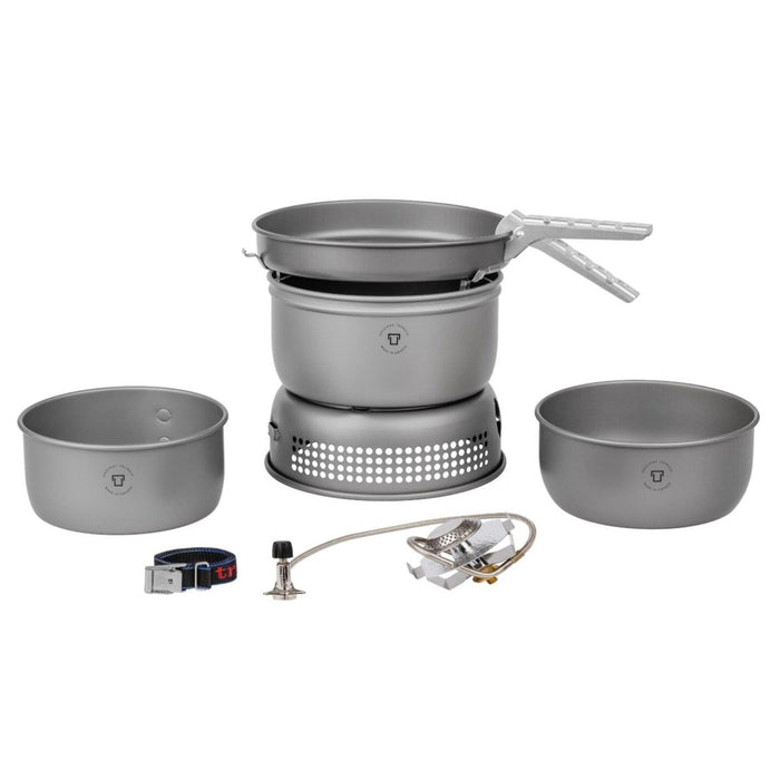 Zestaw naczyń kuchennych Trangia z twardego, anodyzowanego aluminium, lekki kemping - GoMilitar