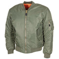 Styl wojskowy USA MA1 Bomber Jacket Air Force Troops WindProof Winted Olive