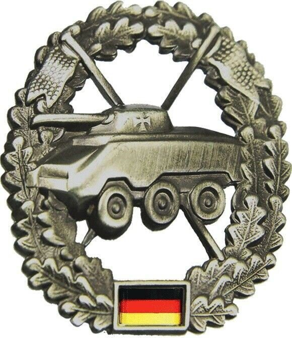 Oryginalna odznaka beretu armii niemieckiej Cockade Tank Reconnaissance Troops Armored Force